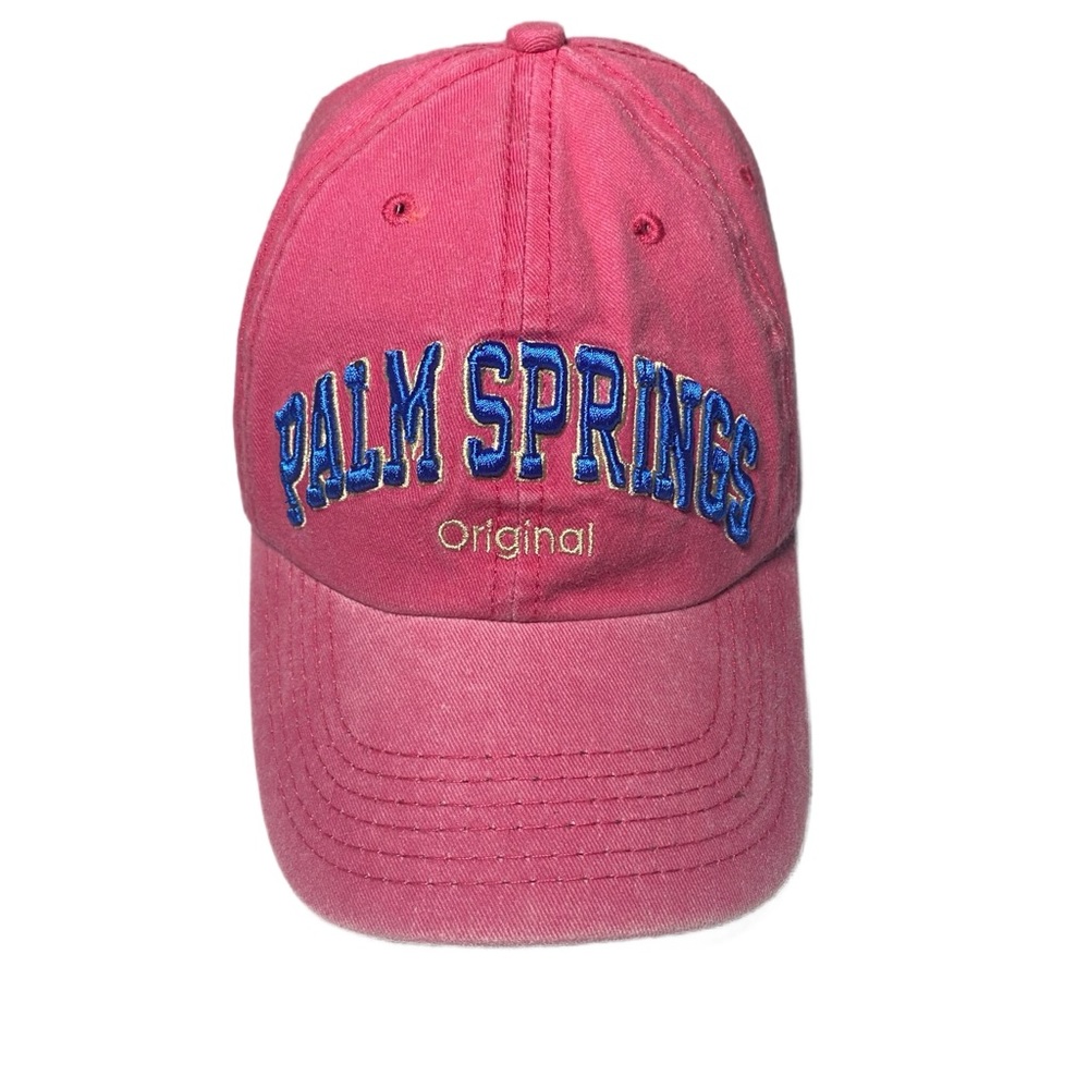 Palm Springs Adjustable Hat Dusty Pink EUC